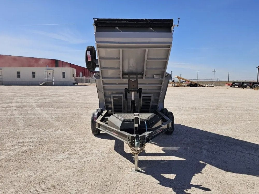 12' Horizon HZ6 Bumper Pull Dump Trailer 24" Side Walls - (2) 5.2K Axles - Bumper Pull Dump - TrailerSwap