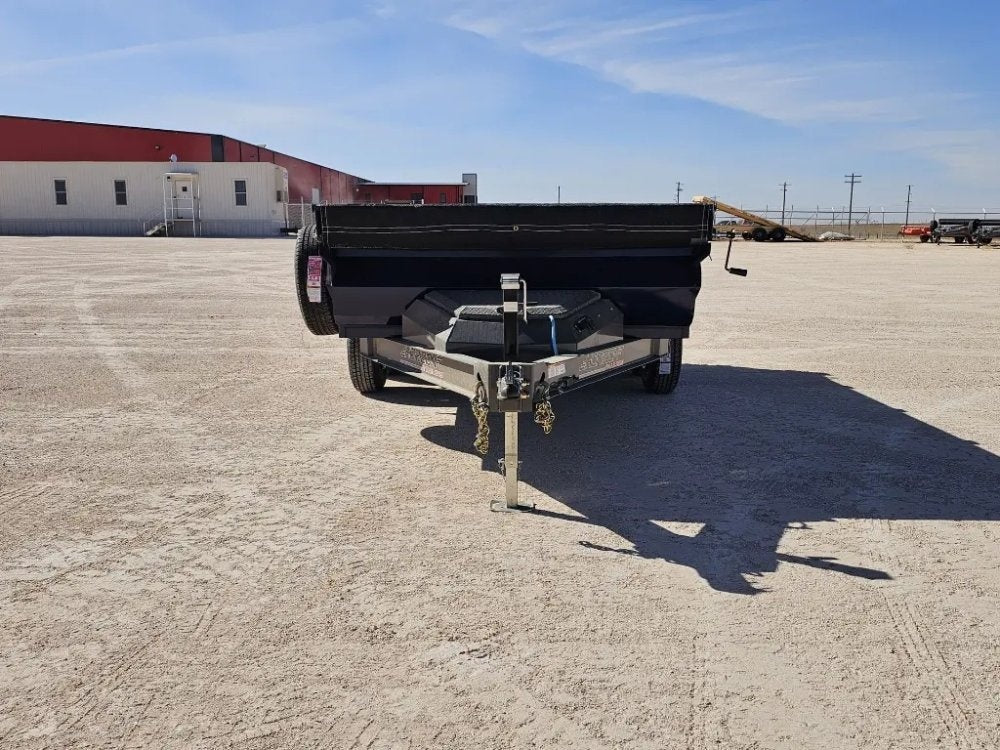 12' Horizon HZ6 Bumper Pull Dump Trailer 24" Side Walls - (2) 5.2K Axles - Bumper Pull Dump - TrailerSwap