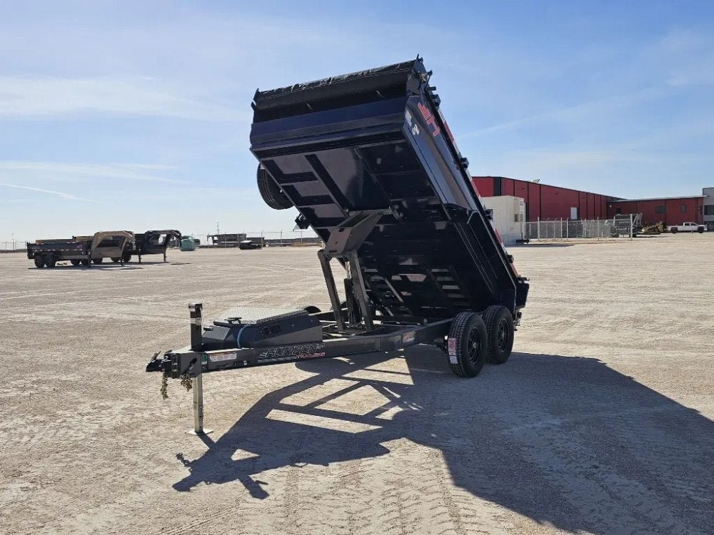 12' Horizon HZ6 Bumper Pull Dump Trailer 24" Side Walls - (2) 5.2K Axles - Bumper Pull Dump - TrailerSwap