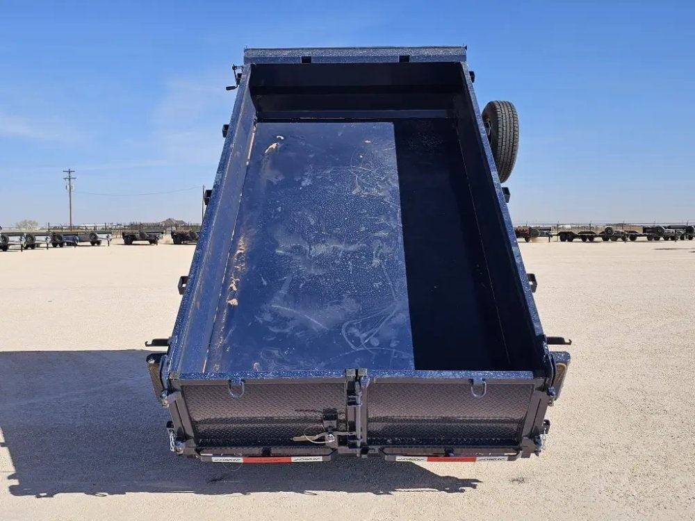 12' Horizon HZ6 Bumper Pull Dump Trailer 24" Side Walls - (2) 5.2K Axles - Bumper Pull Dump - TrailerSwap