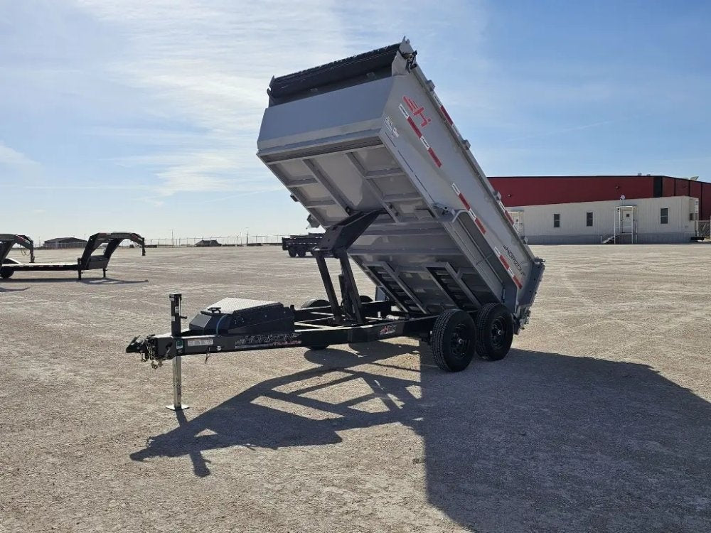 12' Horizon HZ6 Bumper Pull Dump Trailer 36" Side Walls - (2) 5.2K Axles - Bumper Pull Dump - TrailerSwap