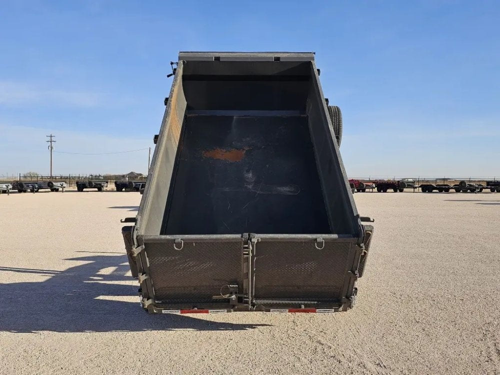 12' Horizon HZ6 Bumper Pull Dump Trailer 36" Side Walls - (2) 5.2K Axles - Bumper Pull Dump - TrailerSwap