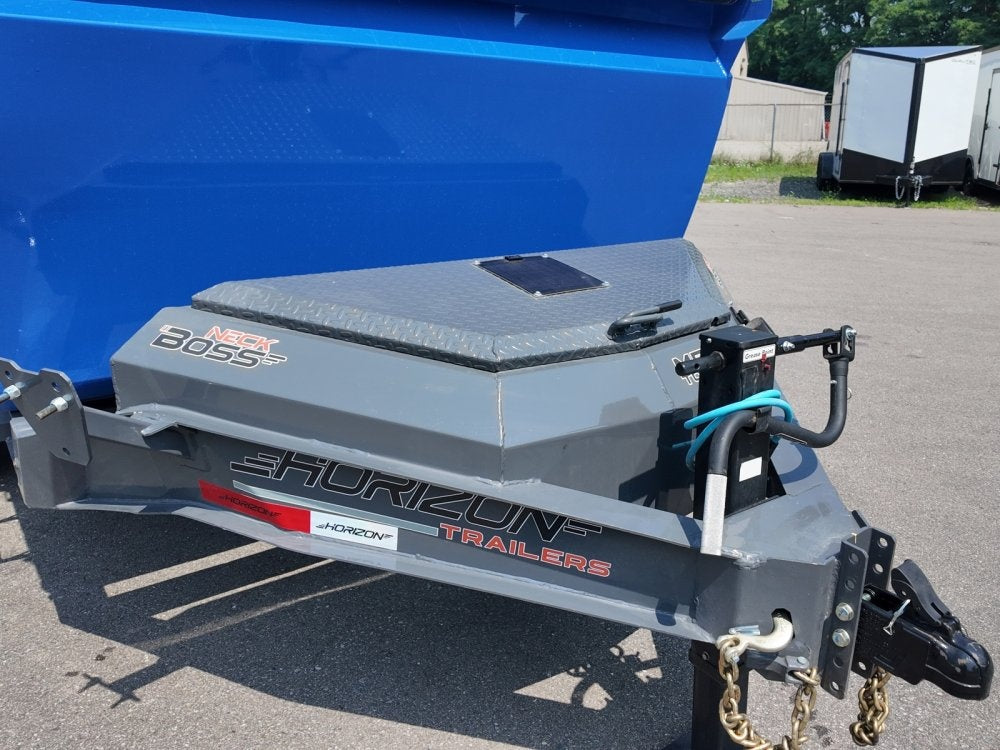 12' HZ7 Dump 48" Sides - 7K Axles - 620 Scissor - Bumper Pull Dump - Dump Trailers - TrailerSwap