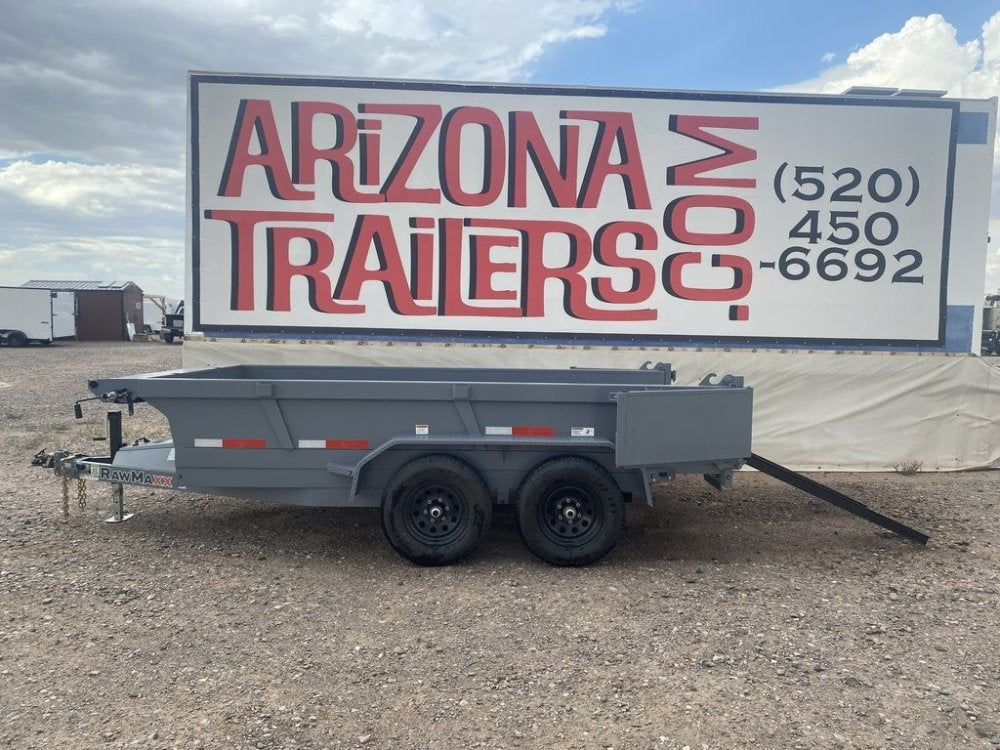 12' MDX Dump Trailer - Bumper Pull Dump - Dump Trailers - TrailerSwap