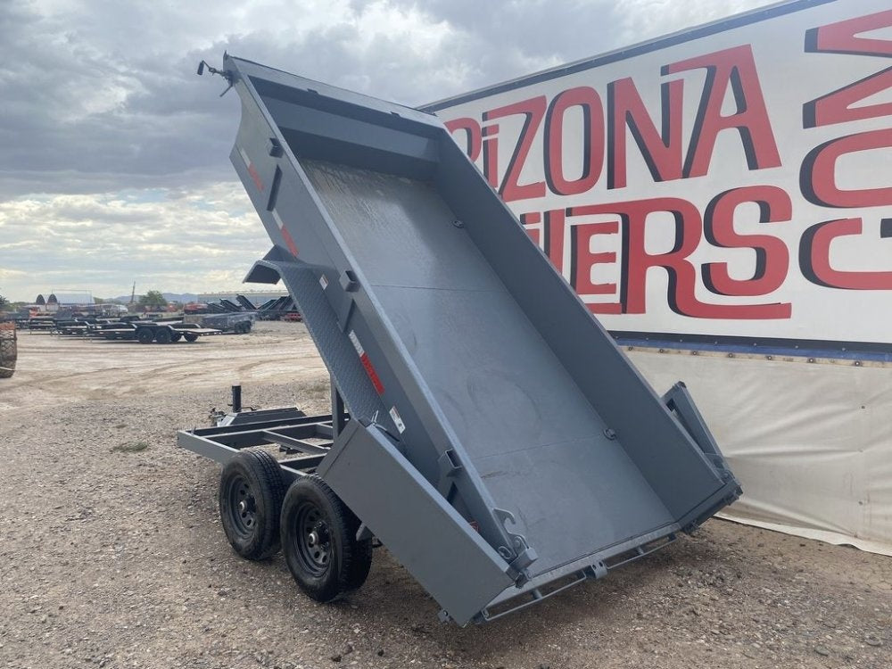 12' MDX Dump Trailer - Bumper Pull Dump - Dump Trailers - TrailerSwap