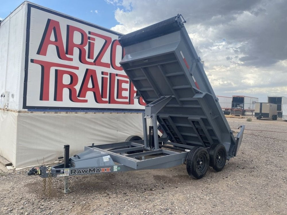 12' MDX Dump Trailer - Bumper Pull Dump - Dump Trailers - TrailerSwap