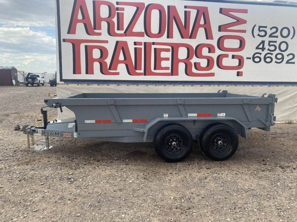 12' MDX Dump Trailer - Bumper Pull Dump - Dump Trailers - TrailerSwap