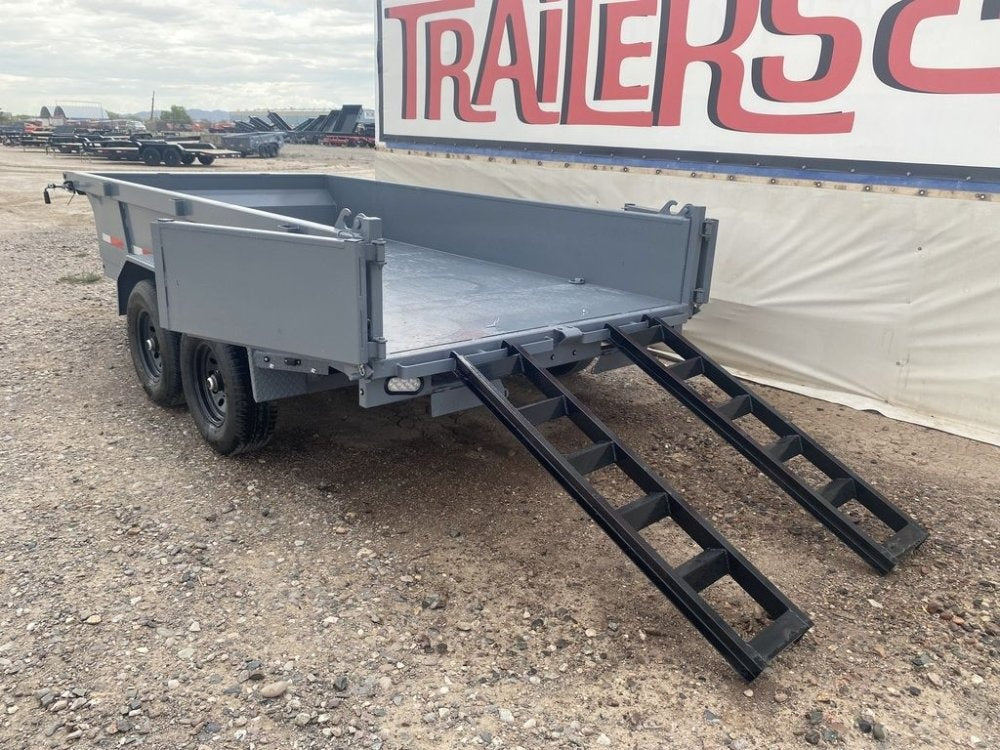 12' MDX Dump Trailer - Bumper Pull Dump - Dump Trailers - TrailerSwap
