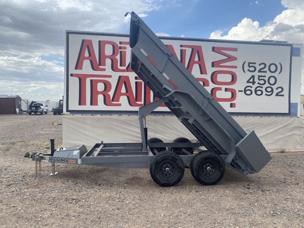 12' MDX Dump Trailer - Bumper Pull Dump - Dump Trailers - TrailerSwap