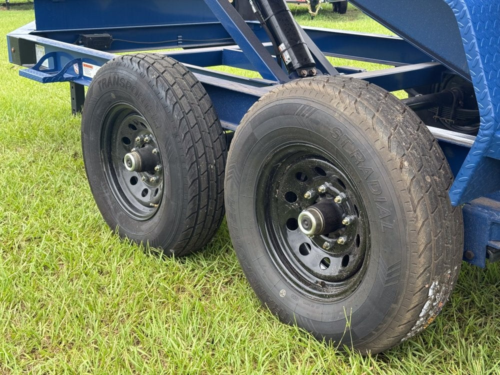 12' x 6' Dump Trailer DRM 24" Side Walls (2) 7K Axles Scissor Lift - Bumper Pull Dump - Dump Trailers - TrailerSwap