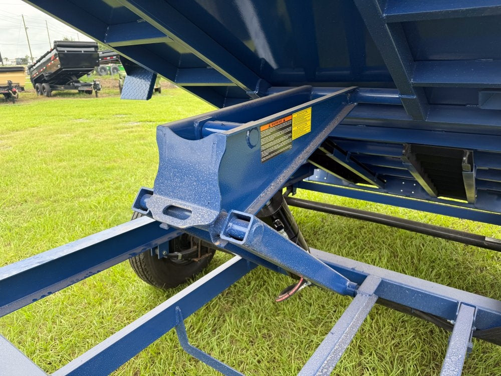 12' x 6' Dump Trailer DRM 24" Side Walls (2) 7K Axles Scissor Lift - Bumper Pull Dump - Dump Trailers - TrailerSwap