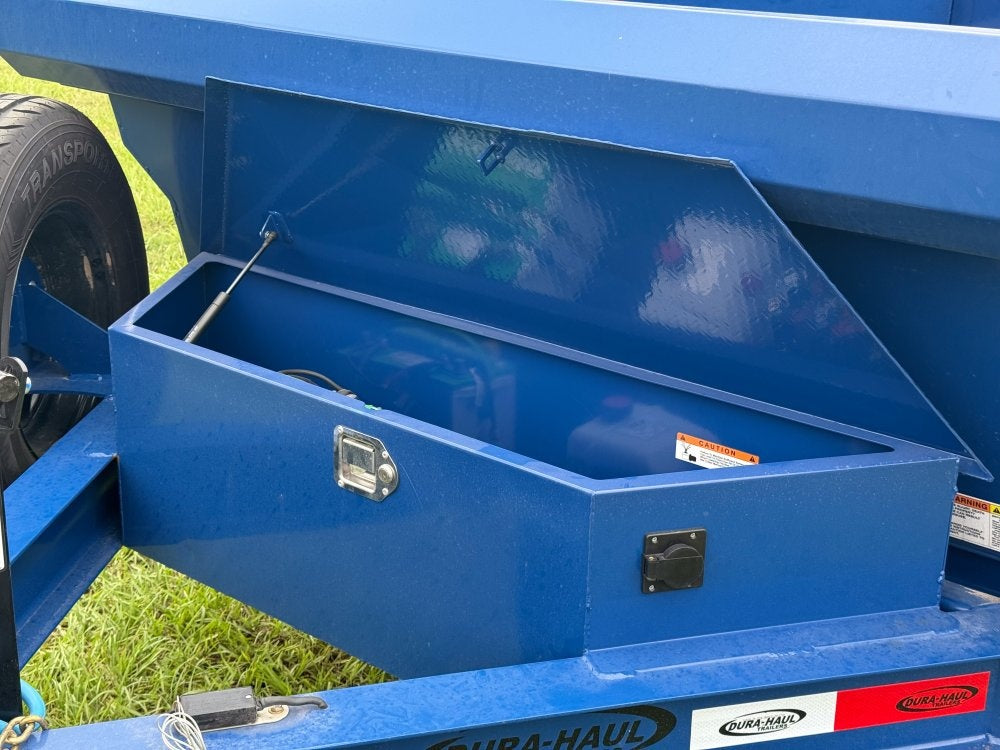 12' x 6' Dump Trailer DRM 24" Side Walls (2) 7K Axles Scissor Lift - Bumper Pull Dump - Dump Trailers - TrailerSwap