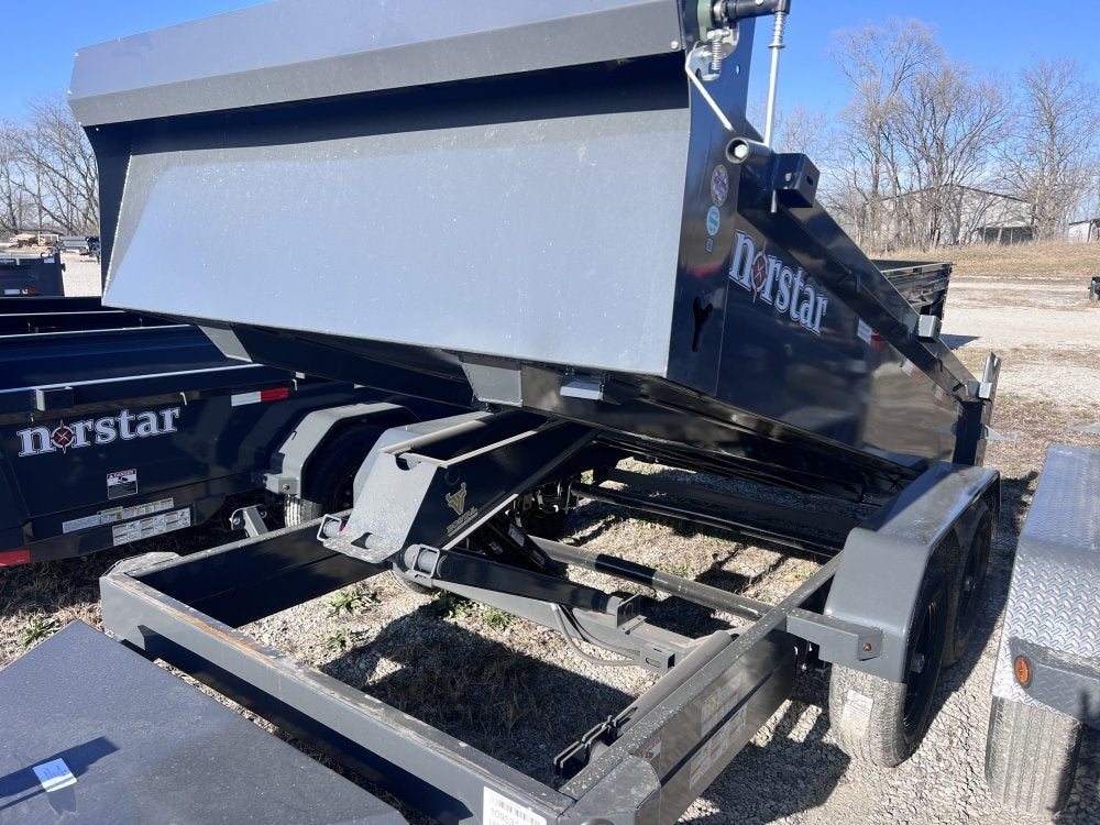 12' x 72" Norstar DCB Bumper Pull Dump Trailer 20" Side Walls - (2) 5,200 lb Axles - Dump Trailers/Dump Trailers - Stryker Dealership Group