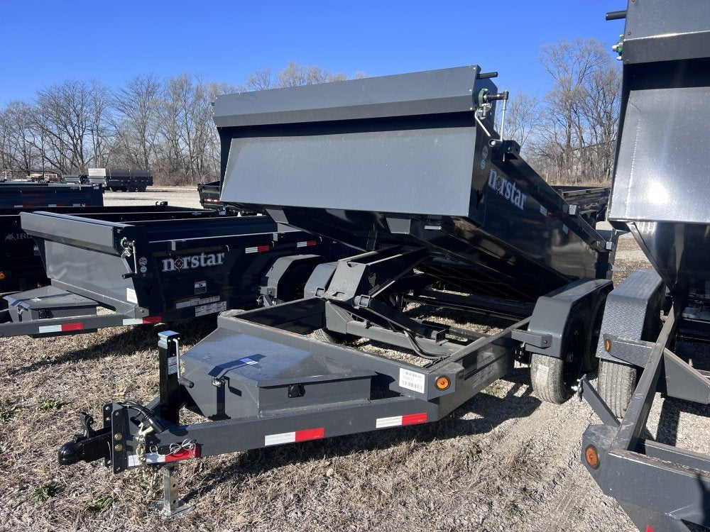 12' x 72" Norstar DCB Bumper Pull Dump Trailer 20" Side Walls - (2) 5,200 lb Axles - Dump Trailers/Dump Trailers - Stryker Dealership Group