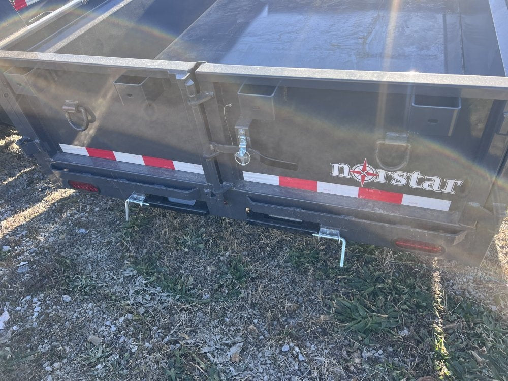 12' x 72" Norstar DCB Bumper Pull Dump Trailer 20" Side Walls - (2) 5,200 lb Axles - Dump Trailers/Dump Trailers - Stryker Dealership Group