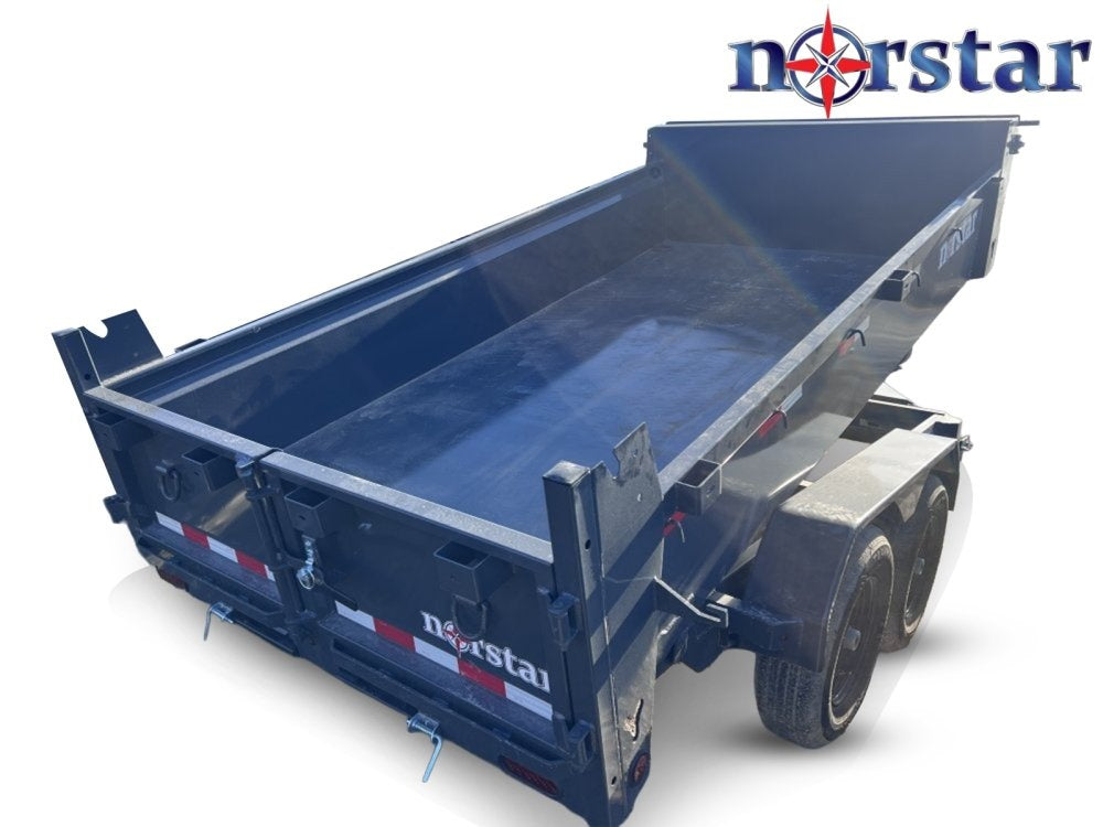 12' x 72" Norstar DCB Bumper Pull Dump Trailer 20" Side Walls - (2) 5,200 lb Axles - Dump Trailers/Dump Trailers - Stryker Dealership Group