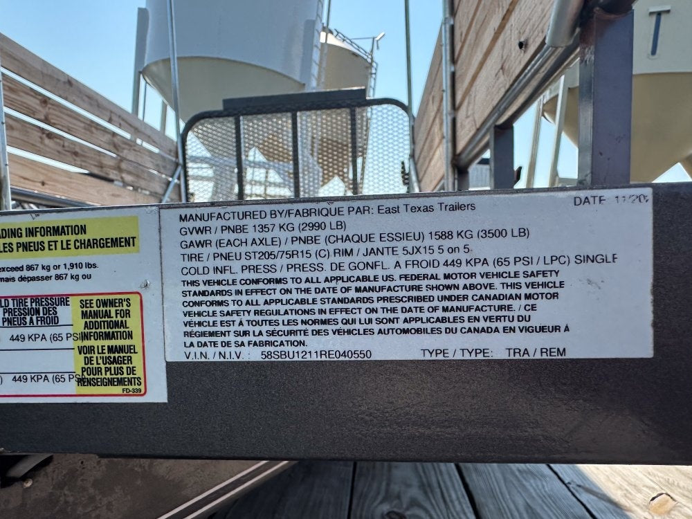 12'x6' East Texas Trailers Utility Trailers - Utility & SXS - TrailerSwap