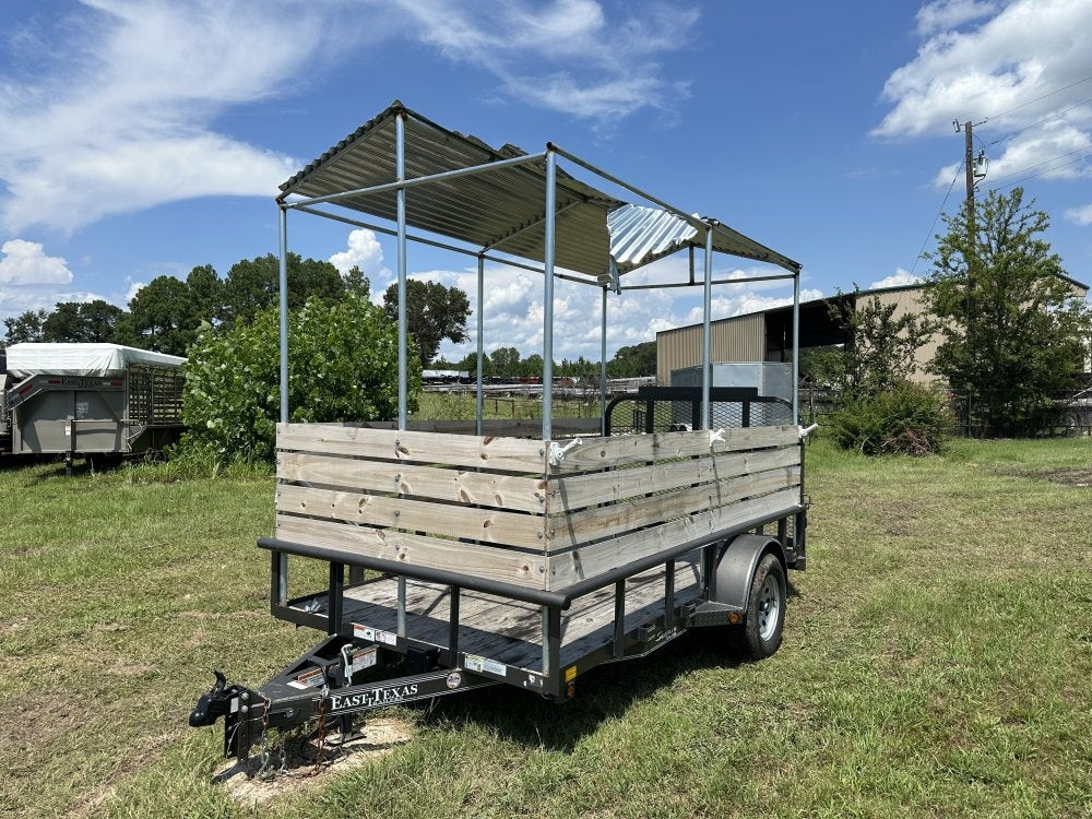 12'x6' East Texas Trailers Utility Trailers - Utility & SXS - TrailerSwap