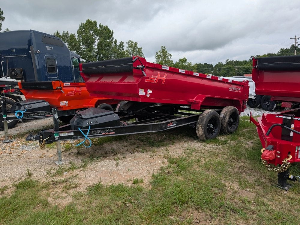 12'x77" Horizon HZ6 Bumper Pull Dump - Bumper Pull Dump - TrailerSwap