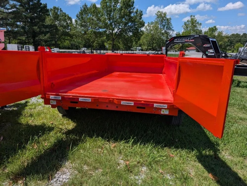 12'x77" Horizon HZ6 Bumper Pull Dump - Bumper Pull Dump - TrailerSwap