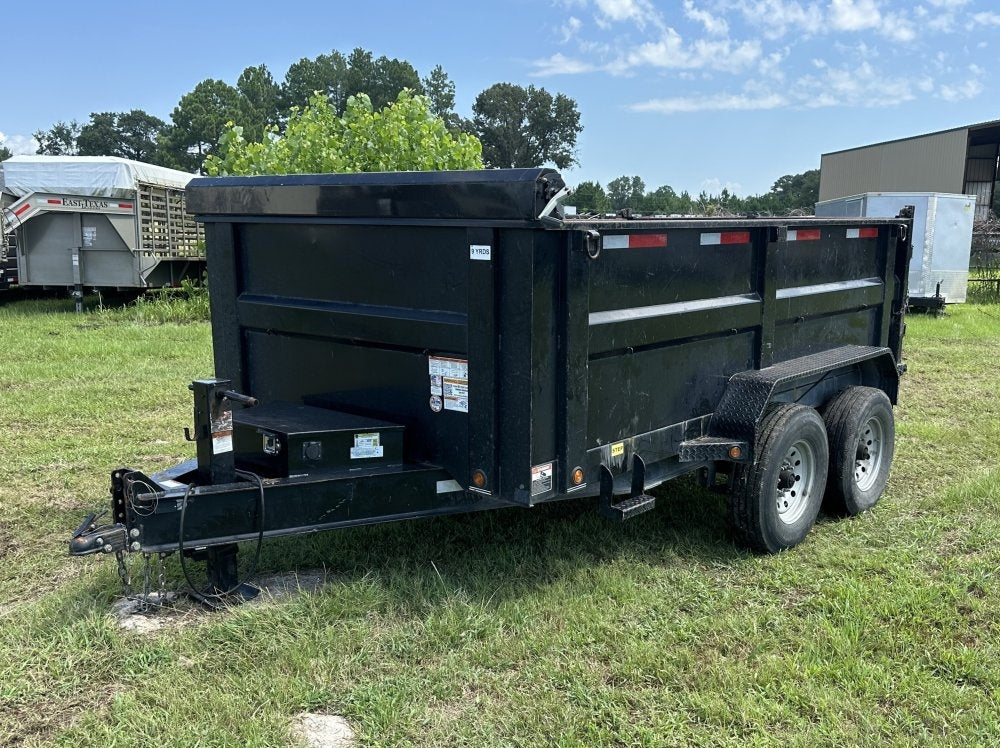 12'x7' East Texas Trailers Dump Trailers - Bumper Pull Dump - Dump Trailers - TrailerSwap