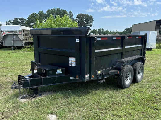 12'x7' East Texas Trailers Dump Trailers - Bumper Pull Dump - Dump Trailers - TrailerSwap