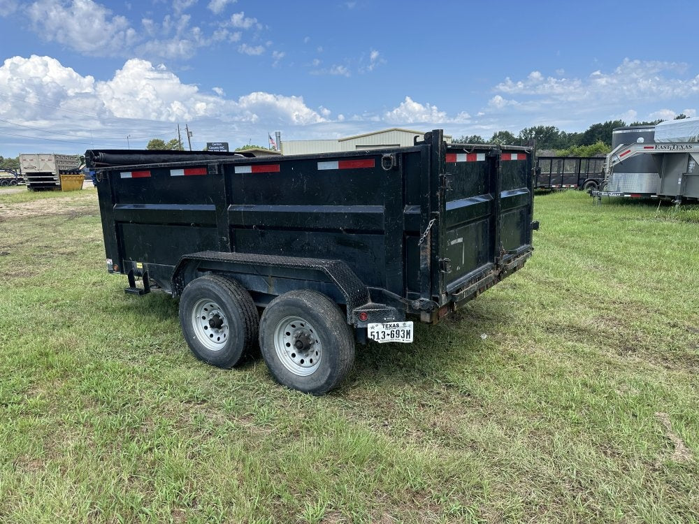 12'x7' East Texas Trailers Dump Trailers - Bumper Pull Dump - Dump Trailers - TrailerSwap