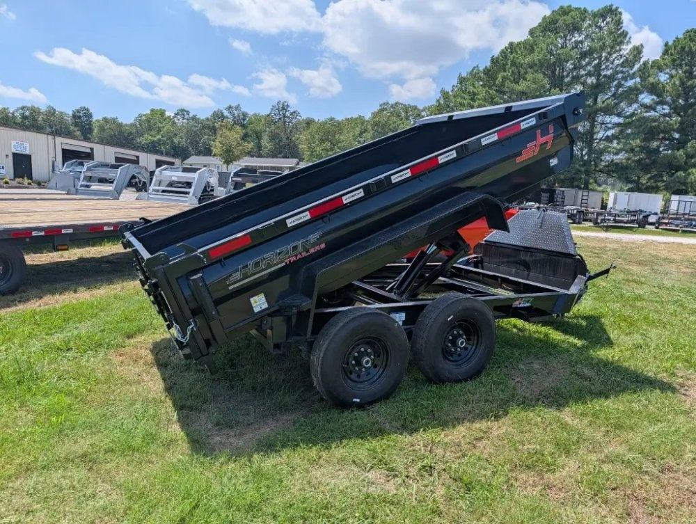 12'x83" Horizon HZ7 BP Bumper Pull Dump - Bumper Pull Dump - TrailerSwap