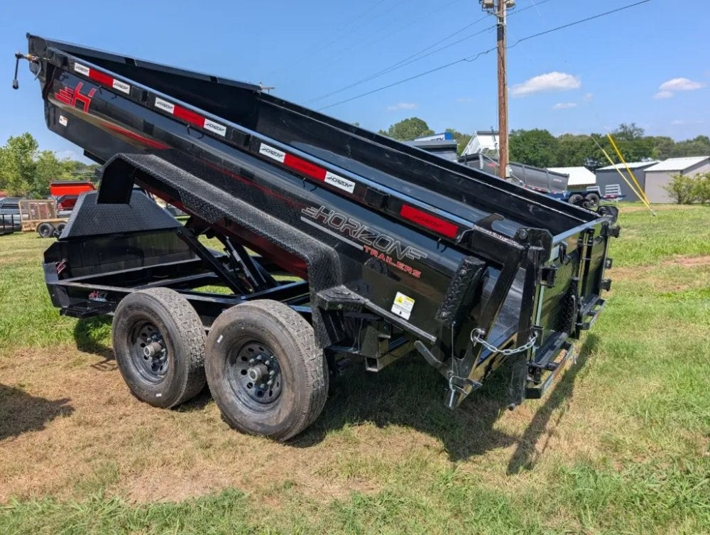 12'x83" Horizon HZ7 BP Bumper Pull Dump - Bumper Pull Dump - TrailerSwap