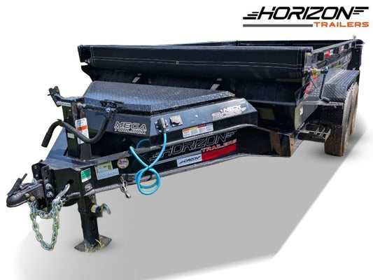12'x83" Horizon HZ7 BP Bumper Pull Dump - Bumper Pull Dump - TrailerSwap