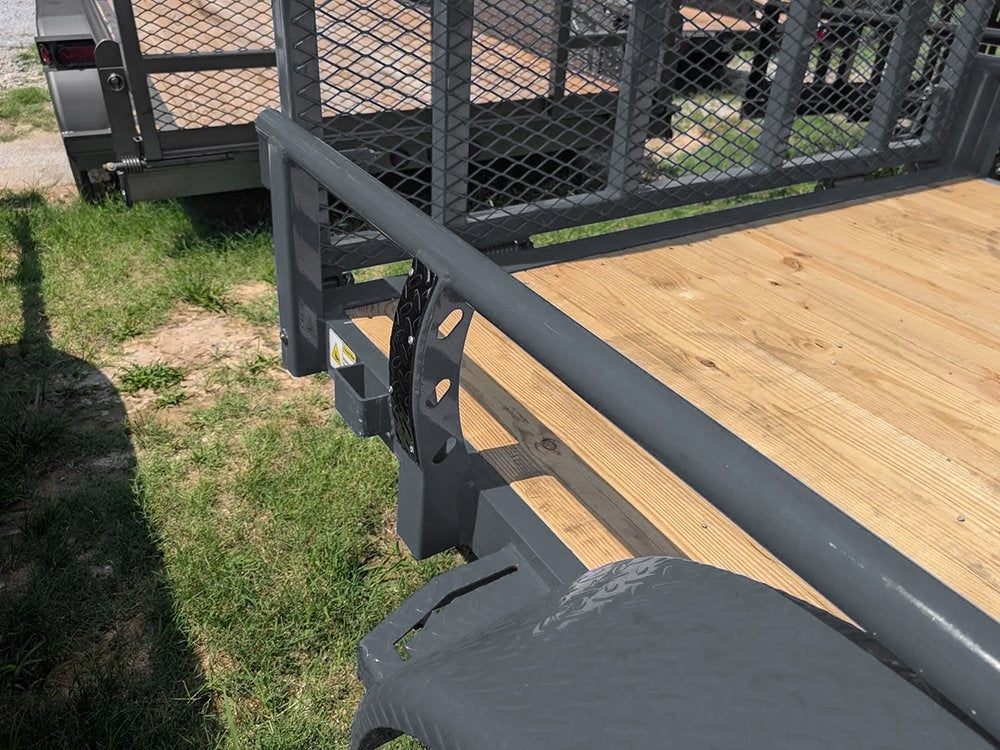 14' Horizon UTZ Bumper Pull Utility Trailer - (2) 3.5K Axles 017725