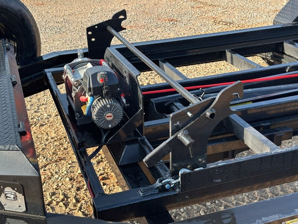 14' Dura-Haul RRO Bumper Pull Roll Off Base Trailer - (2) 7K Axles - Roll Off Base Trailer - RO 14' Bumper Pull - TrailerSwap