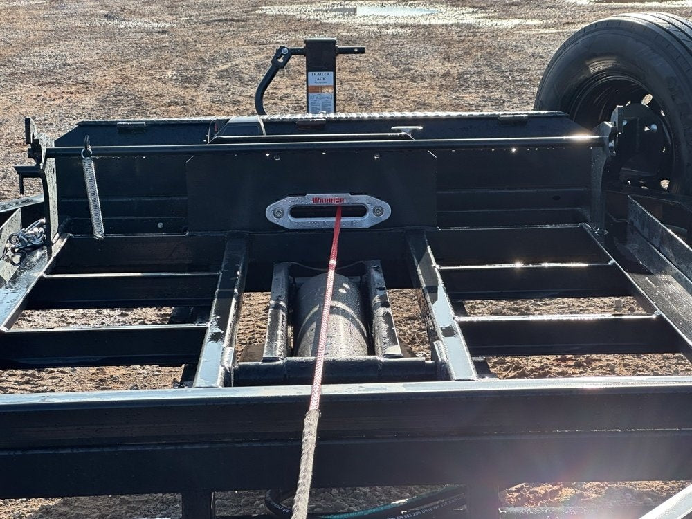 14' Dura-Haul RRO Bumper Pull Roll Off Base Trailer - (2) 7K Axles - Roll Off Base Trailer - RO 14' Bumper Pull - TrailerSwap