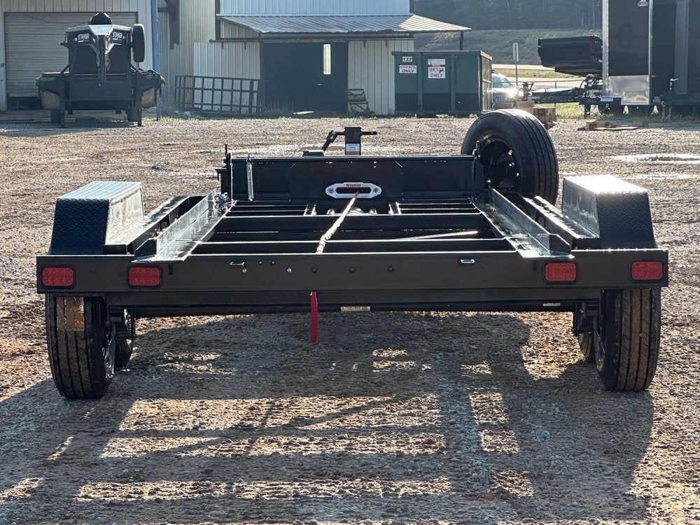 14' Dura-Haul RRO Bumper Pull Roll Off Base Trailer - (2) 7K Axles - Roll Off Base Trailer - RO 14' Bumper Pull - TrailerSwap