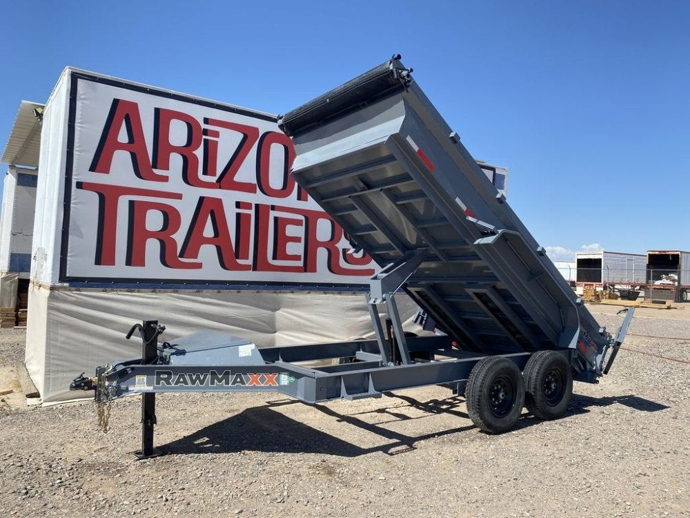 14' GDX Dump Trailer - Bumper Pull Dump - Dump Trailers - TrailerSwap