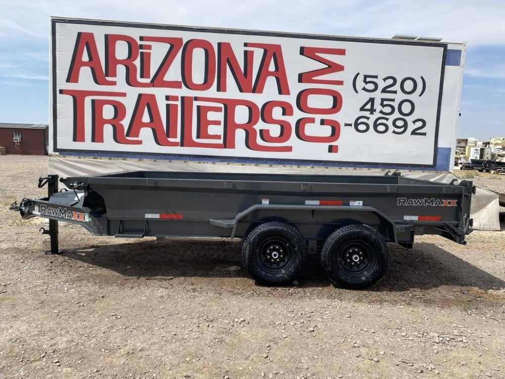 14' GDX Dump Trailer - Bumper Pull Dump - Dump Trailers - TrailerSwap