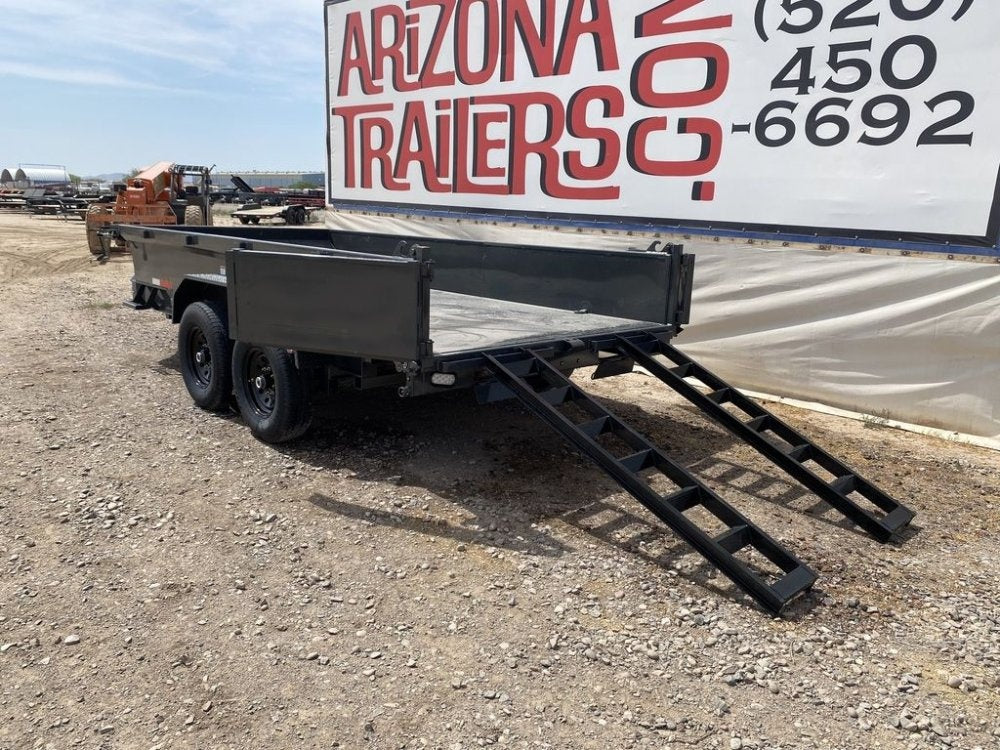 14' GDX Dump Trailer - Bumper Pull Dump - Dump Trailers - TrailerSwap