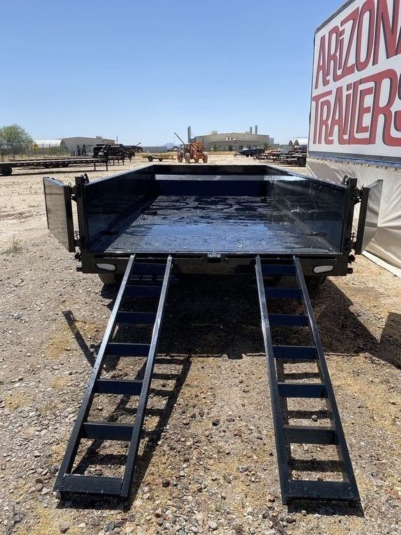 14' GDX Dump Trailer - Bumper Pull Dump - Dump Trailers - TrailerSwap