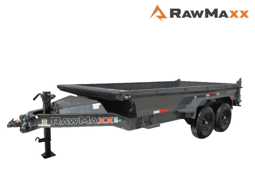 14' GDX Dump Trailer - Bumper Pull Dump - Dump Trailers - TrailerSwap