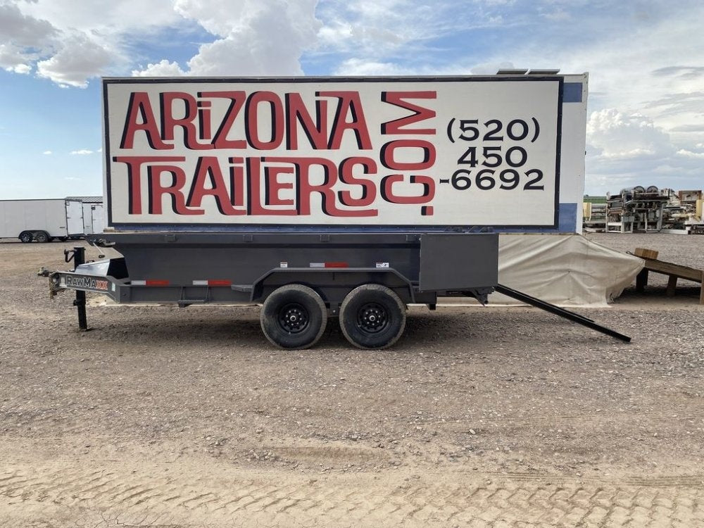 14' GDX Dump Trailer - Bumper Pull Dump - Dump Trailers - TrailerSwap