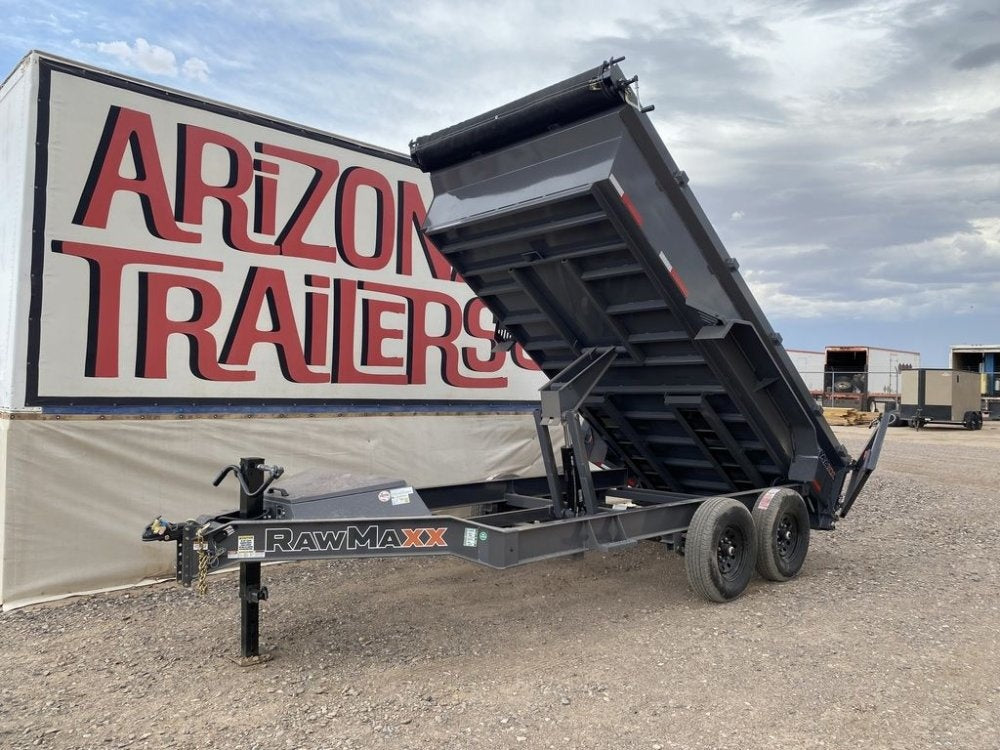 14' GDX Dump Trailer - Bumper Pull Dump - Dump Trailers - TrailerSwap