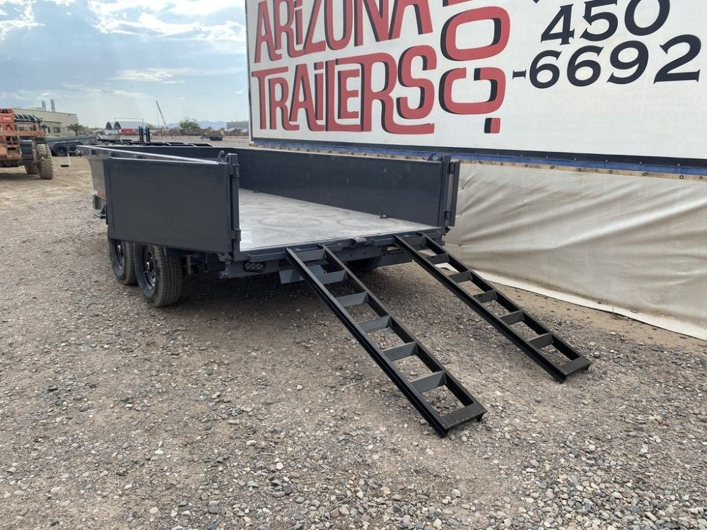 14' GDX Dump Trailer - Bumper Pull Dump - Dump Trailers - TrailerSwap
