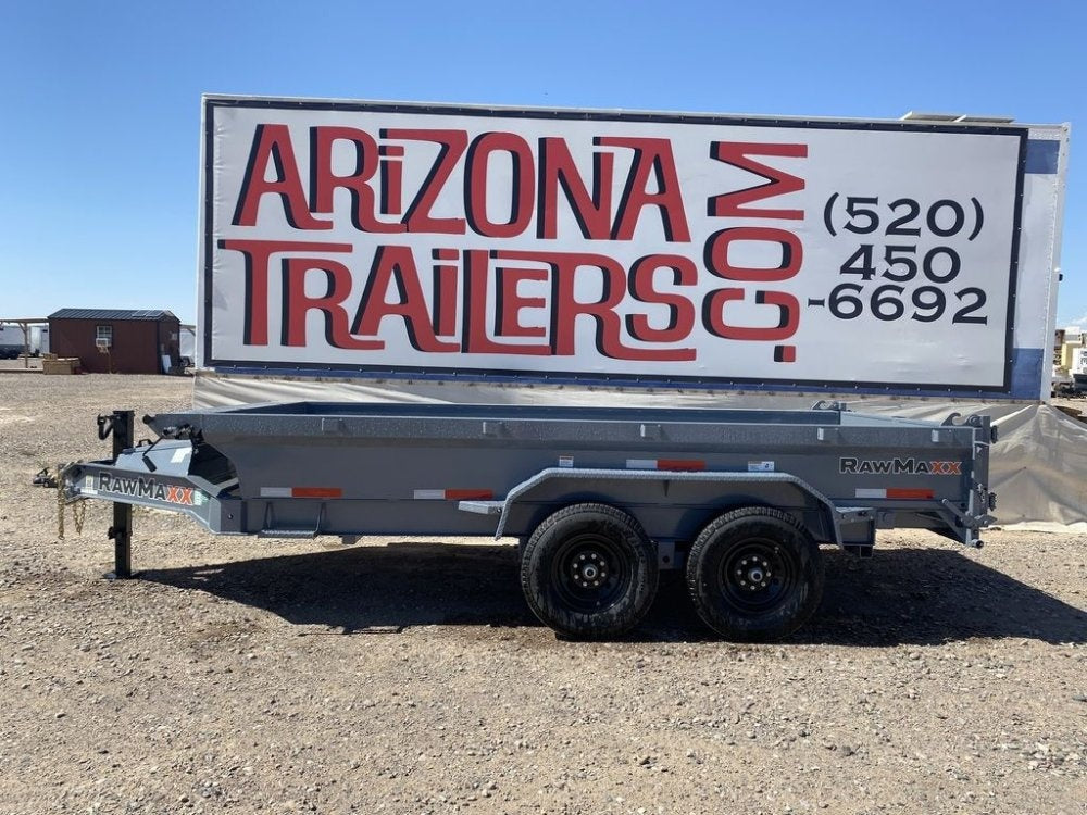 14' GDX Dump Trailer - Bumper Pull Dump - Dump Trailers - TrailerSwap