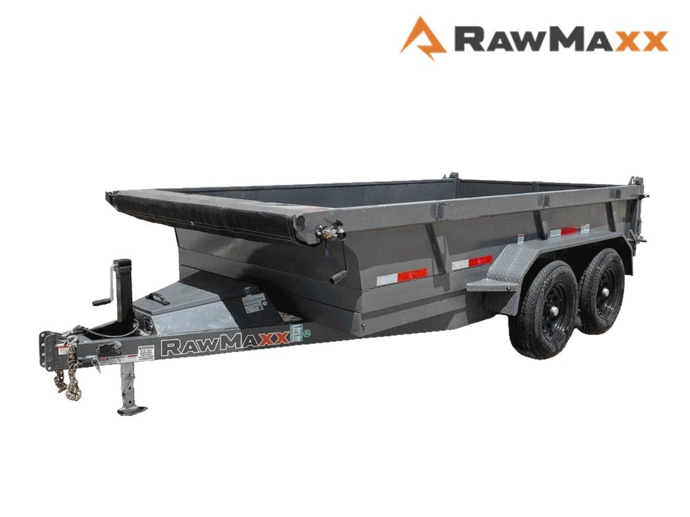14' GDX Dump Trailer - Bumper Pull Dump - Dump Trailers - TrailerSwap