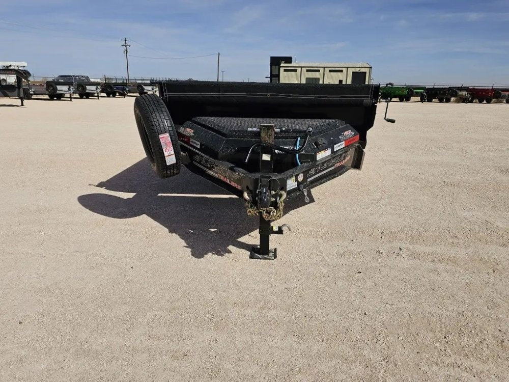 14' Horizon EZ7 Bumper Pull Dump Trailer 19" Sides - (2) 7K Axles - Bumper Pull Dump - TrailerSwap