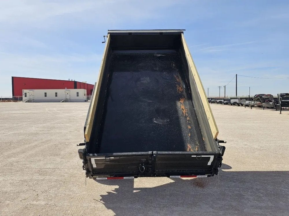 14' Horizon EZ7 Bumper Pull Dump Trailer 19" Sides - (2) 7K Axles - Bumper Pull Dump - TrailerSwap
