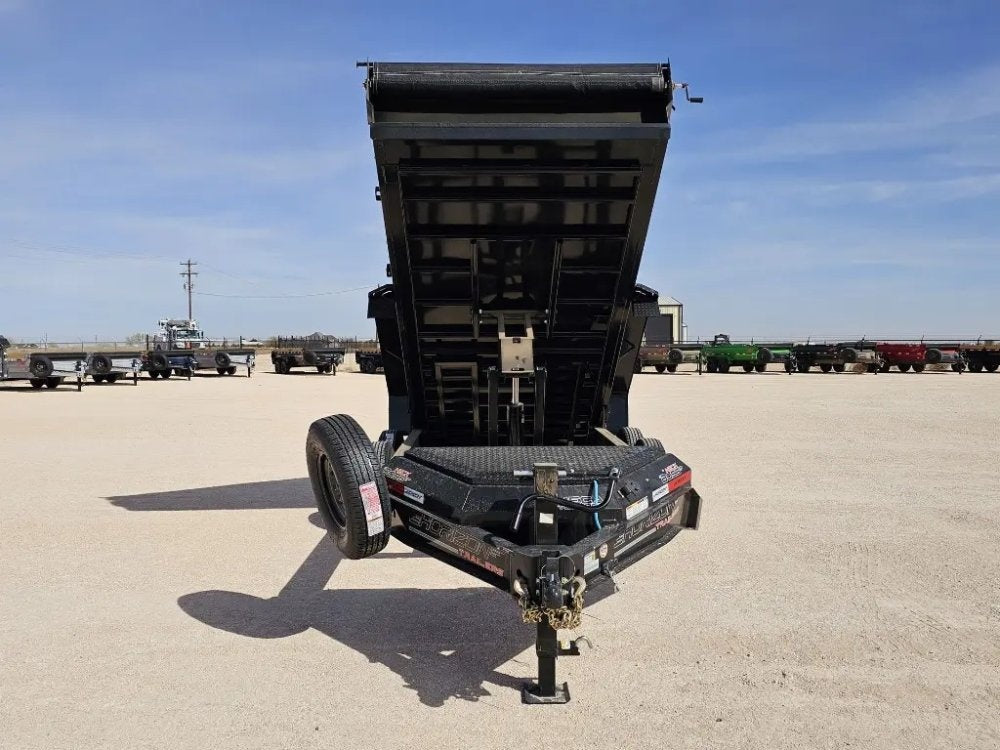 14' Horizon EZ7 Bumper Pull Dump Trailer 19" Sides - (2) 7K Axles - Bumper Pull Dump - TrailerSwap