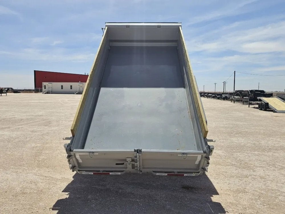 14' Horizon EZ7 Bumper Pull Dump Trailer 19" Sides - (2) 7K Axles - Bumper Pull Dump - TrailerSwap