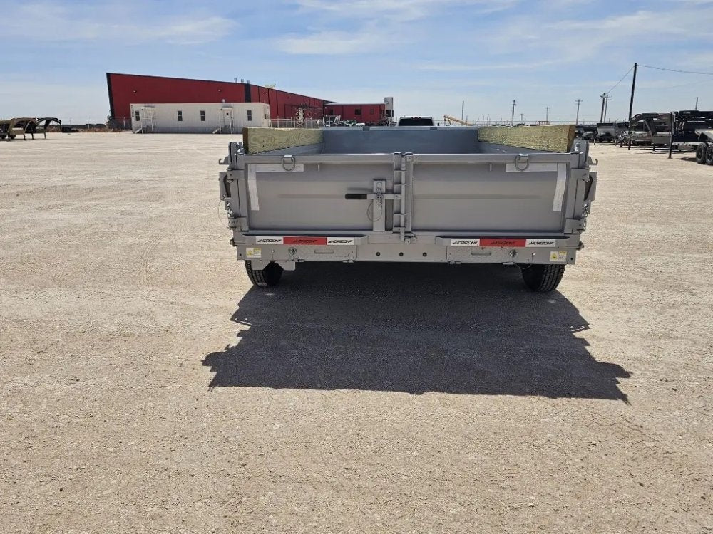 14' Horizon EZ7 Bumper Pull Dump Trailer 19" Sides - (2) 7K Axles - Bumper Pull Dump - TrailerSwap