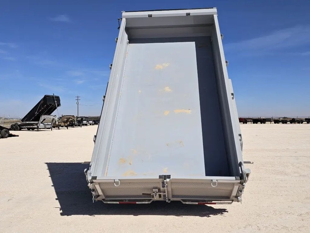 14' Horizon HZ7 Bumper Pull Dump Trailer 24" Side Walls - (2) 7K Axles - Bumper Pull Dump - TrailerSwap
